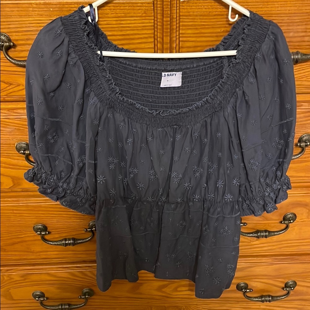 Old Navy Women's Navy Blue Top